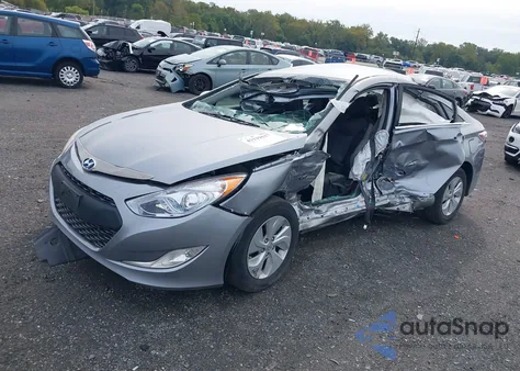 2014 Hyundai Sonata Hybrid из США, поврежденный, VIN KMHEC4A45EA117978